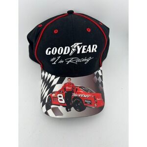 Goodyear Farm Tires Racing Cap Dale Earnhardt Jr Budweiser #8 Checkered Flag